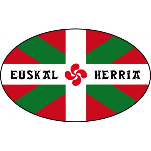 Autocollant Drapeau Basque Euskal Herria sticker