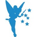 Tinkerbell sticker adesivi blu