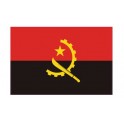 Aufkleber Flag Angola flag sticker