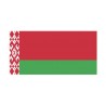 Autocollant Drapeau Belarus Bélarus sticker flag