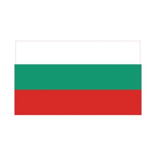 Autocollant Drapeau Bulgaria Bulgarie sticker flag