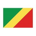 Autocollant Drapeau Congo sticker flag