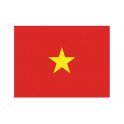 Pegatina de la Bandera de VietNam vietnamita pegatina de la bandera