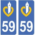 59 Nord adesivo piastra