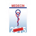 Caduceus Arzt sticker aufkleber