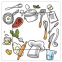 Collection de chef sticker autocollant interrupteur