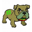 Bulldog basco 2 decal sticker adesivo