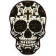 Autocollant Tête de mort muerta 03 skull stickers adhesif