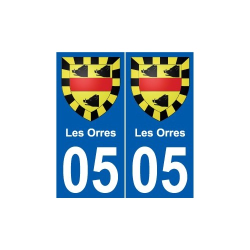 05 Léry blason autocollant plaque stickers ville