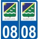 27 Léry logo sticker plate stickers city