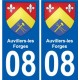 27 Léry wappen aufkleber typenschild aufkleber stadt