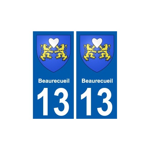 13 Léry blason autocollant plaque stickers ville