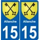 27 Léry wappen aufkleber typenschild aufkleber stadt