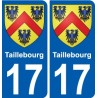 27 Léry coat of arms sticker plate stickers city