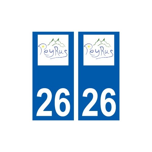 27 Léry logo sticker plate stickers city