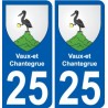 25 Léry logo autocollant plaque stickers ville