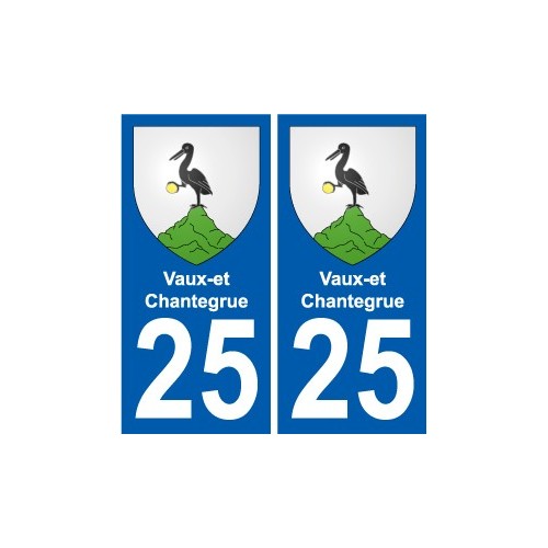 25 Léry logo autocollant plaque stickers ville