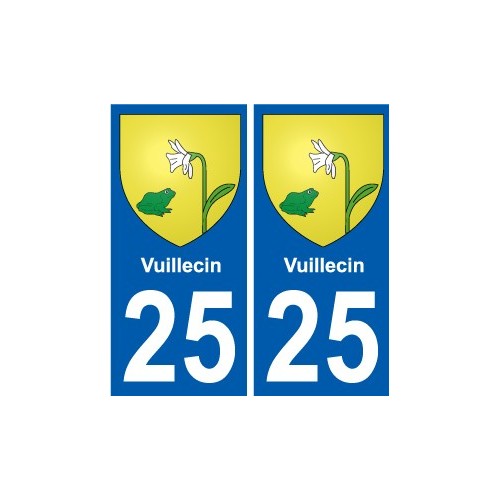 25 Léry logo autocollant plaque stickers ville