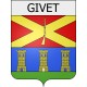 givet 08 ville Stickers blason autocollant adhésif