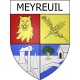 Meyreuil 13 ville Stickers blason autocollant adhésif