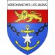 Arromanches-les-Bains Sticker wappen, gelsenkirchen, augsburg, klebender aufkleber