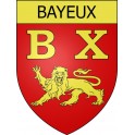 Bayeux 14 ville Stickers blason autocollant adhésif