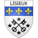 Pegatinas escudo de armas de Lisieux adhesivo de la etiqueta engomada