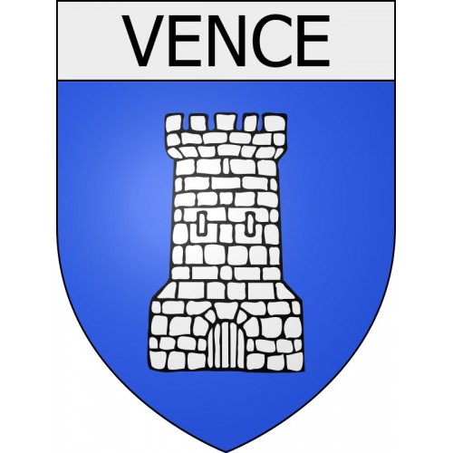 vence 06 ville Stickers blason autocollant adhésif