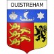 Ouistreham 14 ville Stickers blason autocollant adhésif