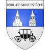 Stickers coat of arms Roullet-Saint-Estèphe adhesive sticker