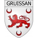 Gruissan 11 ville Stickers blason autocollant adhésif