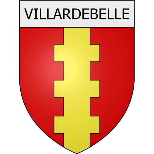 Villardebelle 11 ville Stickers blason autocollant adhésif | eBay