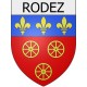 Rodez 12 ville Stickers blason autocollant adhésif