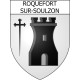 Roquefort-sur-Soulzon 12 ville Stickers blason autocollant adhésif