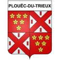 Plouëc-du-Trieux 22 ville Stickers blason autocollant adhésif