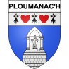 Stickers coat of arms Ploumanac'h adhesive sticker