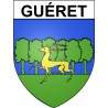 Guéret Sticker wappen, gelsenkirchen, augsburg, klebender aufkleber