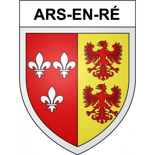 Ars-en-Ré 17 ville Stickers blason autocollant adhésif