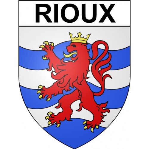 Rioux 17 ville Stickers blason autocollant adhésif | eBay