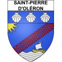 Saint-Pierre-d'Oléron 17 ville Stickers blason autocollant adhésif