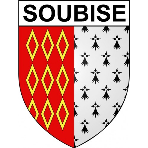 Soubise 17 ville Stickers blason autocollant adhésif