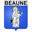 Beaune 21 ville Stickers blason autocollant adhésif