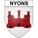 Nyons 26 ville Stickers blason autocollant adhésif