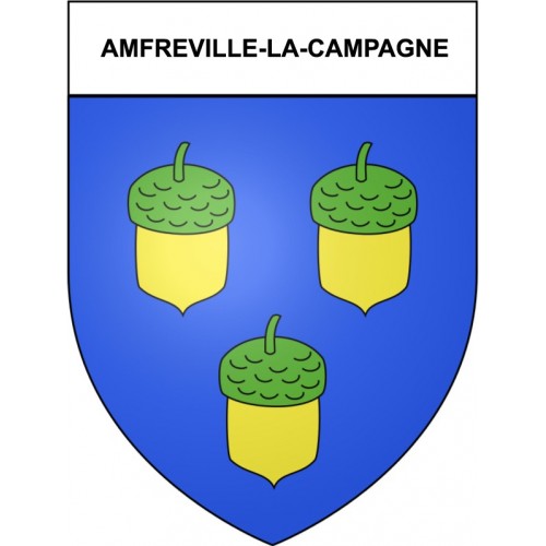 Amfreville-la-Campagne 27 ville Stickers blason autocollant adhésif