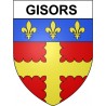 Gisors 27 ville Stickers blason autocollant adhésif