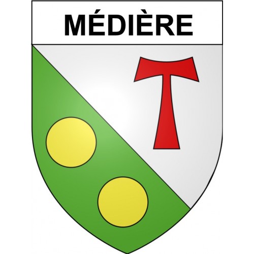 Stickers coat of arms Bazas adhesive sticker
