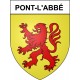 Pont-l'Abbé 29 ville Stickers blason autocollant adhésif