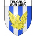 Stickers coat of arms Telgruc-sur-Mer adhesive sticker