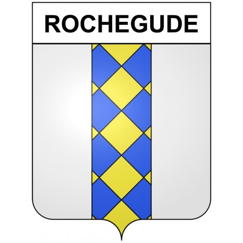 Rochegude 30 ville Stickers blason autocollant adhésif | eBay