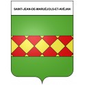 Saint-Jean-de-Maruéjols-et-Avéjan 30 ville Stickers blason autocollant adhésif